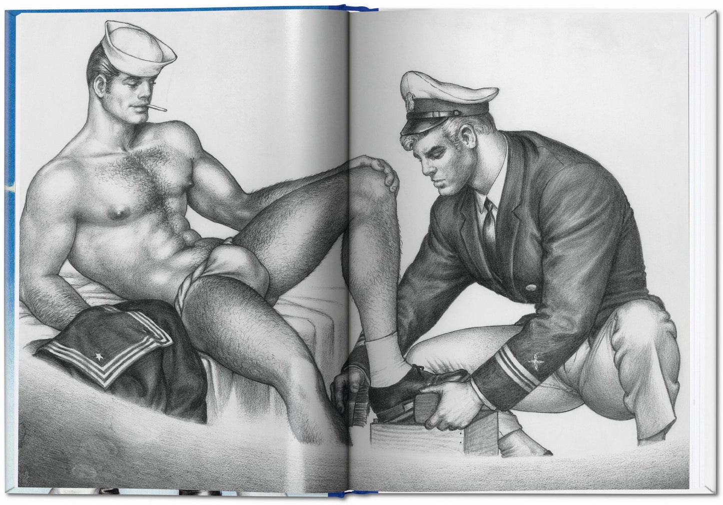 The Little Book of Tom. Military Men (German, French, English) Book