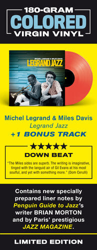 Michel Legrand - Legrand Jazz [180-Gram Colored Vinyl With Bonus Tracks] Vinyl Record