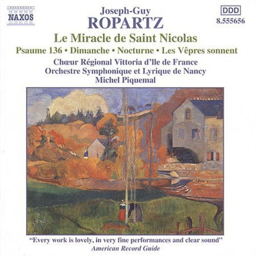 Ropartz / Lyrique De Nancy So / Piquemal - Le Miracle De Saint Nicholas - Music CD