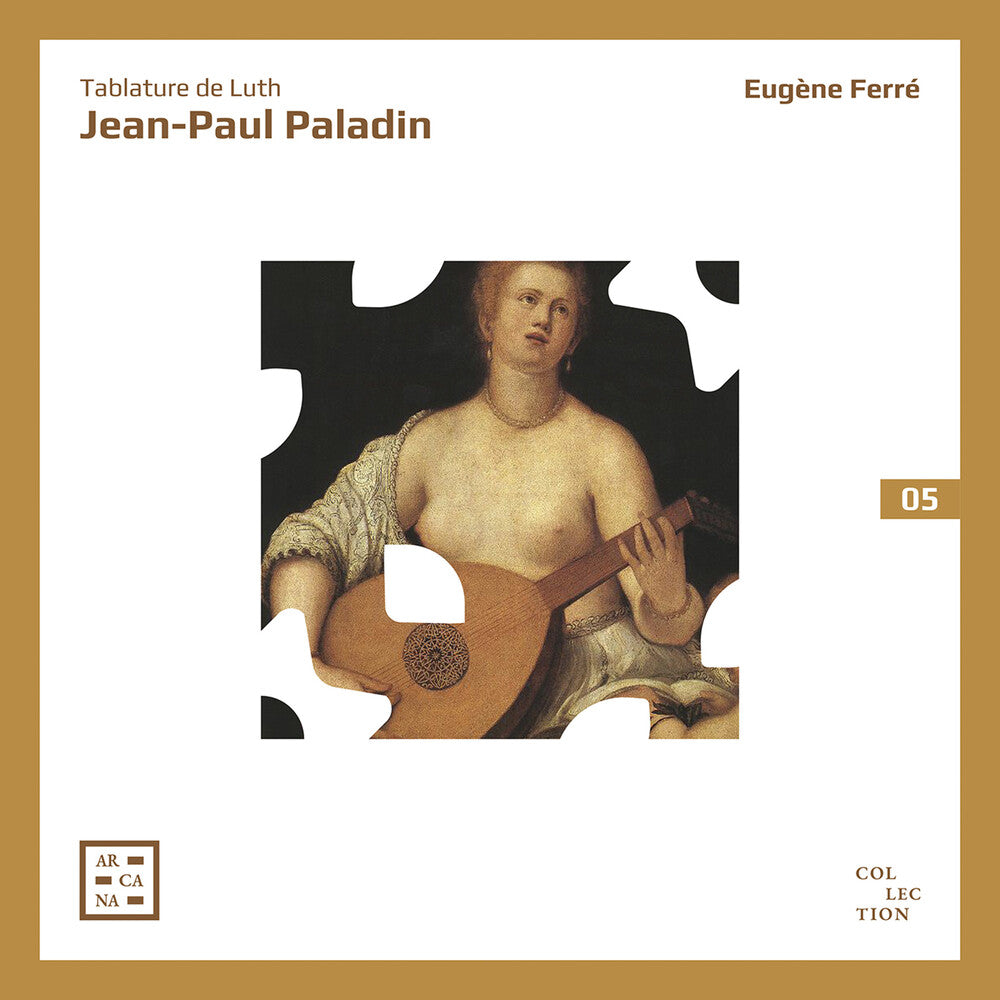 the album cover for Paladino / Ferre - Tablature de Luth