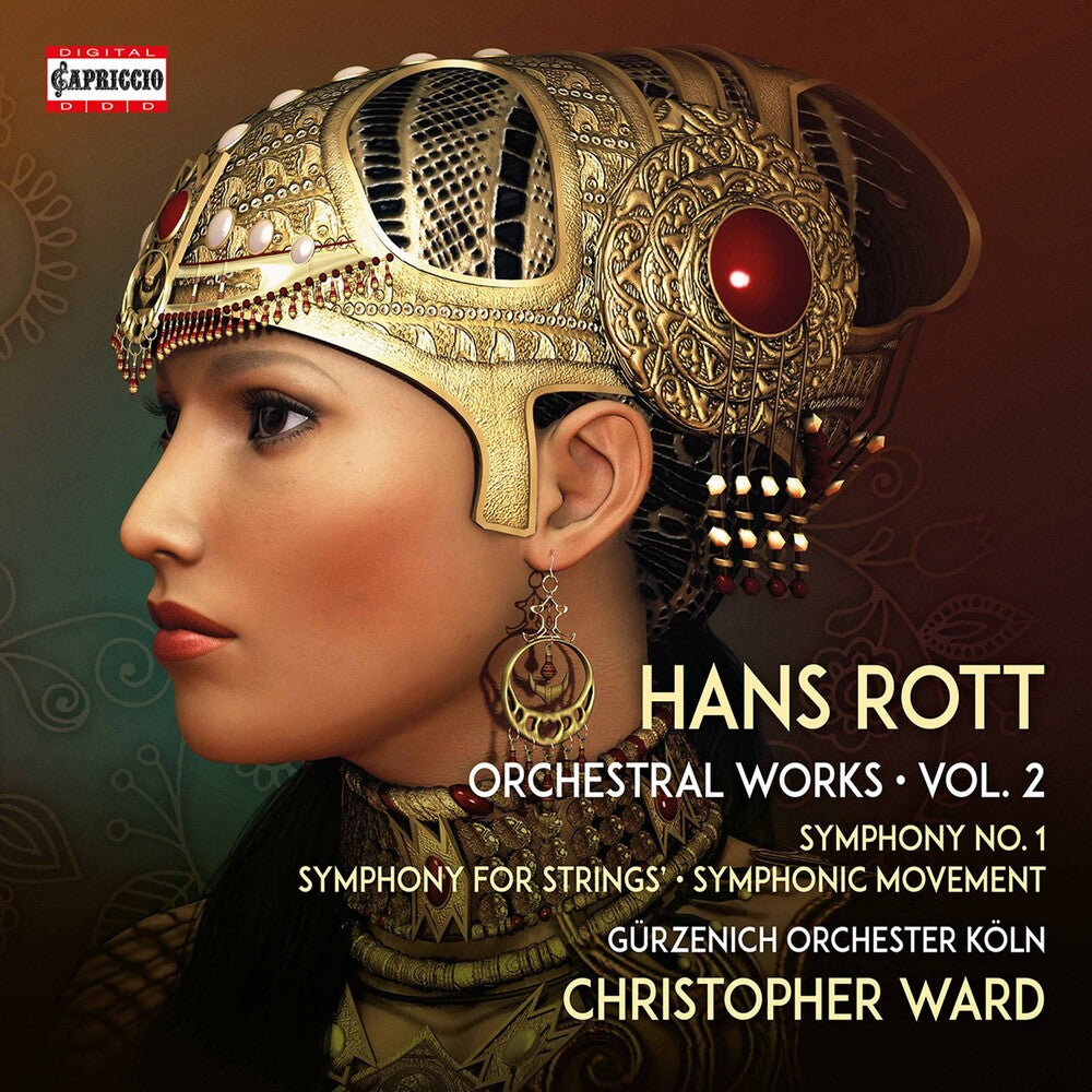 the album cover for Rott / Gurzenich Orchester Koln / Ward - Orchestral Works 2