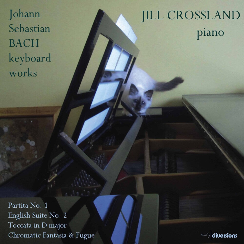 the album cover for J Bach S / Crossland - Keyboard Works