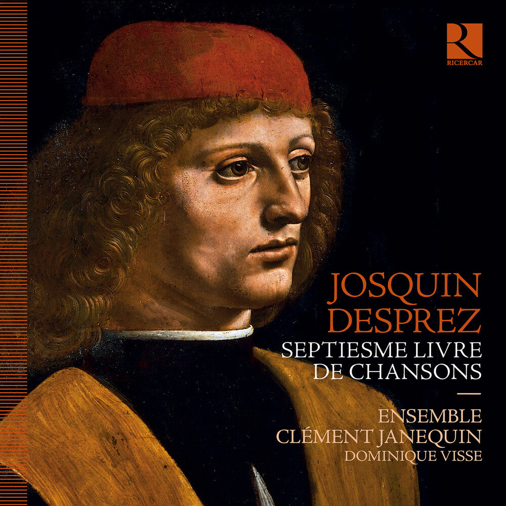 the album cover for Desprez / Visse / Ensemble Clement Janequin - Septiesme Livre de Chansons
