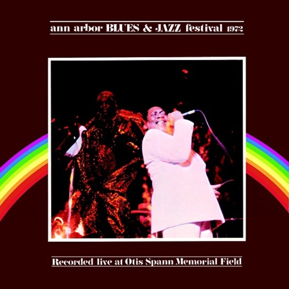 the album cover for Ann Arbor Blues & Jazz Festival 1972 / Various - Ann Arbor Blues & Jazz Festival 1972 / Various