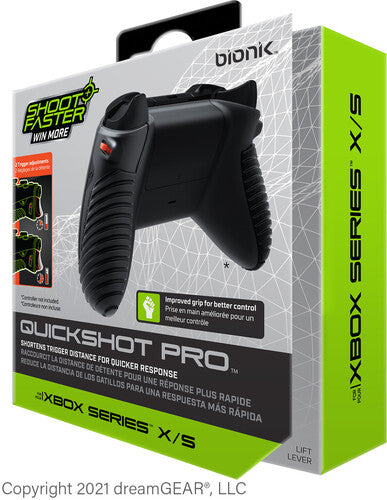 Bionik Bnk-9073 Xbsx Quickshot Pro Controller Grip - Bionik Bnk-9073 Xbsx Quickshot Pro Controller Grip - Game Accessories