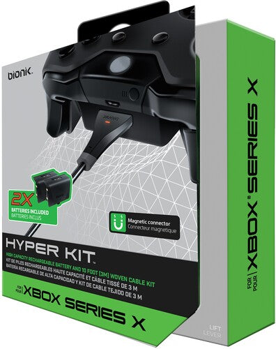 Bionik Bnk-9079 Xbsx Hyperkit X Rchrgbl Bttery Kit - Bionik Bnk-9079 Xbsx Hyperkit X Rchrgbl Bttery Kit - Game Accessories