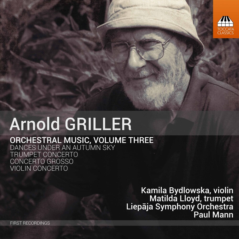 the album cover for Griller / Bydlowska / Mann - Orchestral Music 3