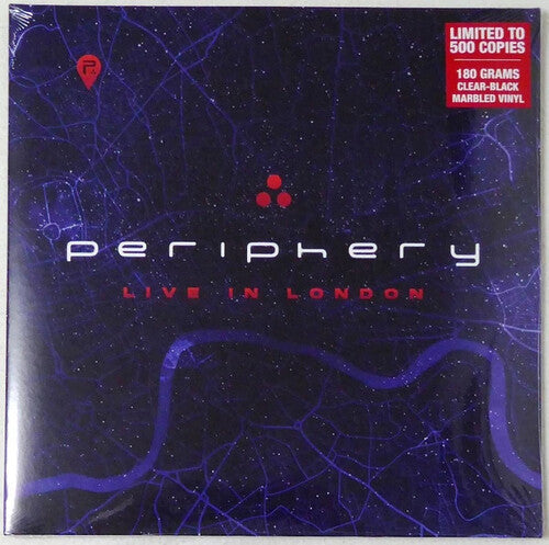 Periphery - Live in London (Gatefold clear-black marbled 2LP) Vinyl Record