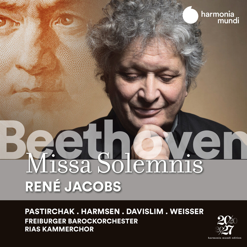 the album cover for RENE JACOBS - Beethoven: Missa Solemnis