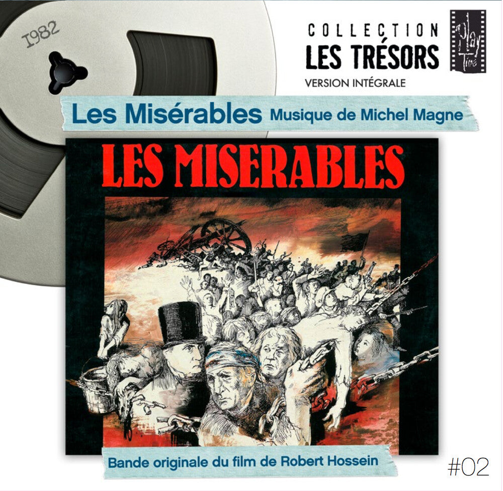 the album cover for Michel Magne - Les Miserables (1982)