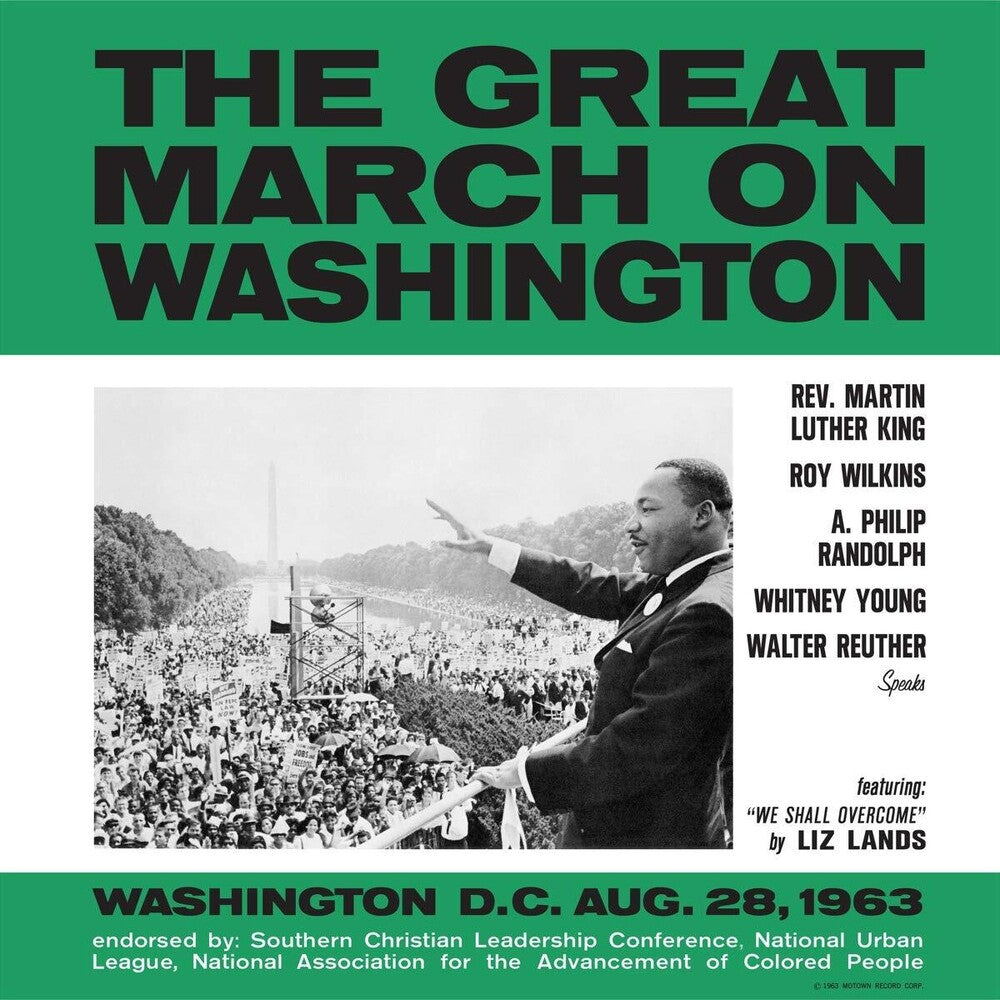The Great March On Washington (Various Artists) [LP] Vinyl Record