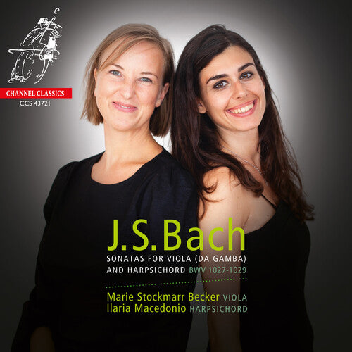 Becker,marie Stockmarr / Macedonio,ilaria - Bach: Sonatas For Viola (da Gamba) And Harpsichord - Music CD