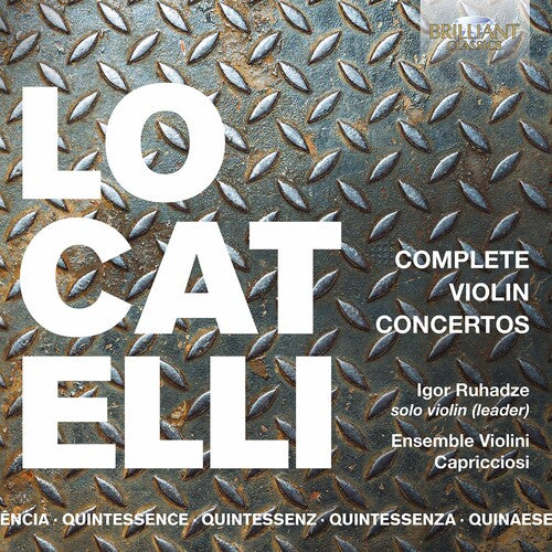 Locatelli / Ruhadze - Complete Violin Concertos - Music CD