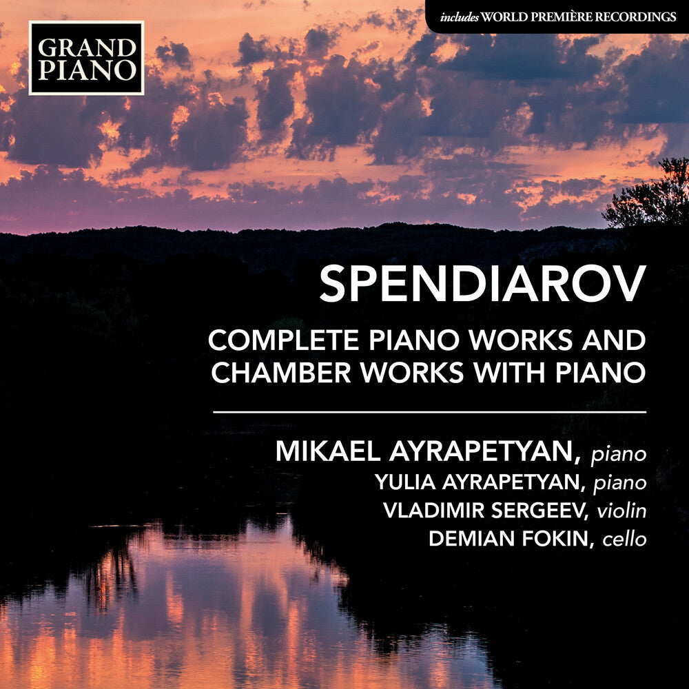 the album cover for Spendiarov / Ayrapetyan - Complete Piano Works