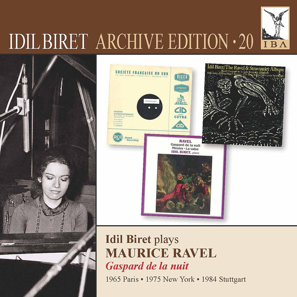 the album cover for Ravel / Biret - Gaspard de la Nuit