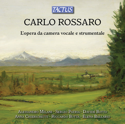 the album cover for Rossaro / Milani / Ballario - Vocal & Instrumental Chamber Music
