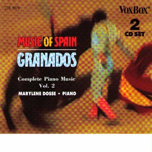 Granados / Dosse,marylene - Complete Piano Music - Music CD