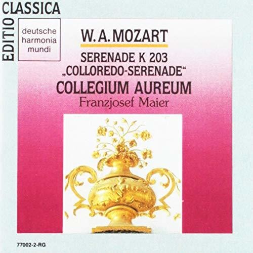 the album cover for Unknown Artist - Serenade K 203 / Maier,