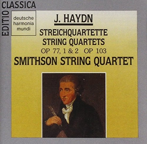 the album cover for Haydn / Smipson String Quartet - String Quartets Op 77,