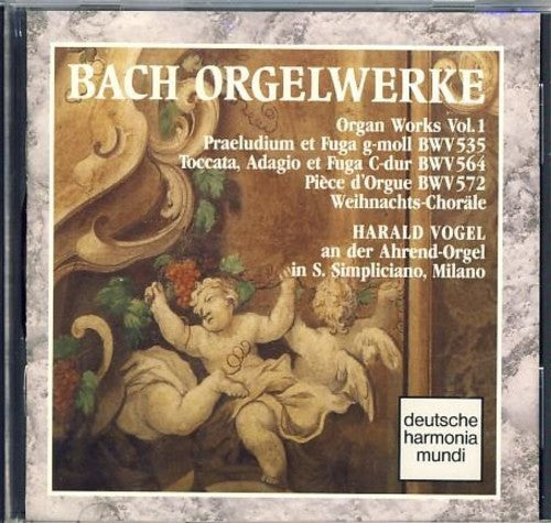 the album cover for Harald Vogel - Orgelwerke Vol 1 / Harald