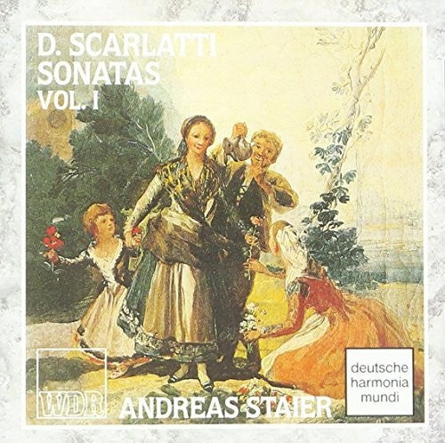 the album cover for Andreas Staier - Sonaten Pour Le Cla