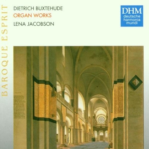 the album cover for Lena Jacobson - Organ Works