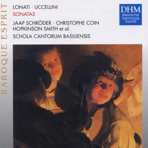 the album cover for Lonati / Jaap - Sonatas