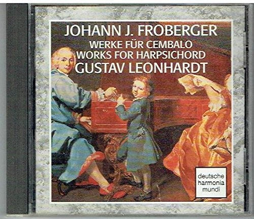 the album cover for Froberger / Leonhardt - Works for Harpsicho