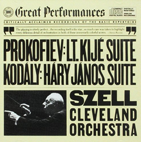 the album cover for Kodaly / Prokofiev / Szell / Cleveland Orch - Hary Janos Suite
