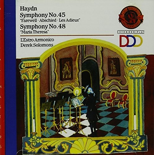 the album cover for Haydn / Lestro Armonico / Solomons - Symphonies No 45 & 48