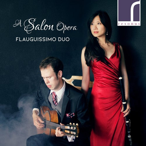 the album cover for Giuliani / Flauguissimo Duo - Salon Opera