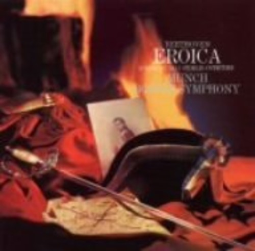 the album cover for Beethoven / Munch / Bso - Symphonies 1 & 3