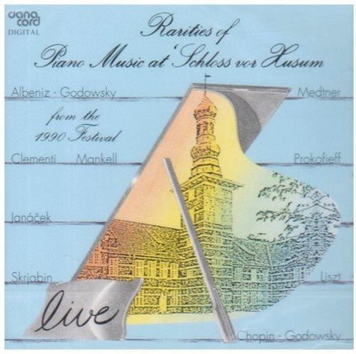 the album cover for Various Artists - Rarities Of Piano Music 1990