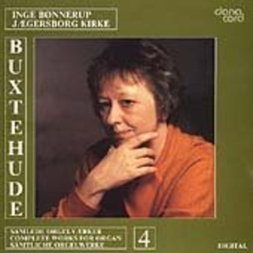 the album cover for Buxtehude / Bonnerup - Organ Music 4
