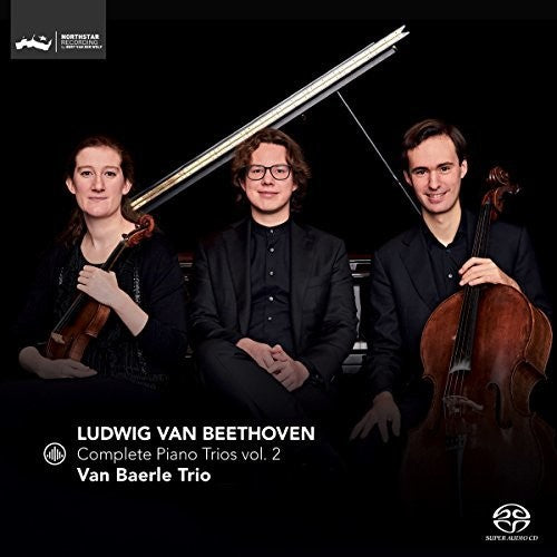 the album cover for Beethoven - Complete Piano Trios 2 (Hybr)