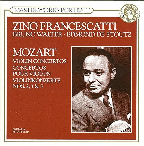 Mozart / Francescatti - Violin Ctos / Fran - Music CD