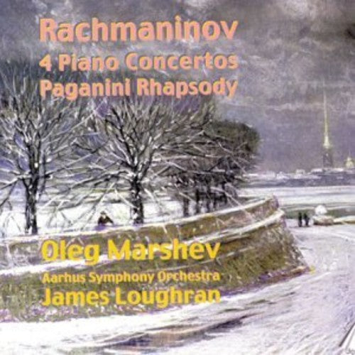 Rachmaninoff / Marshev / Aarhus Sym Orch - 4 Piano Ctos - Music CD