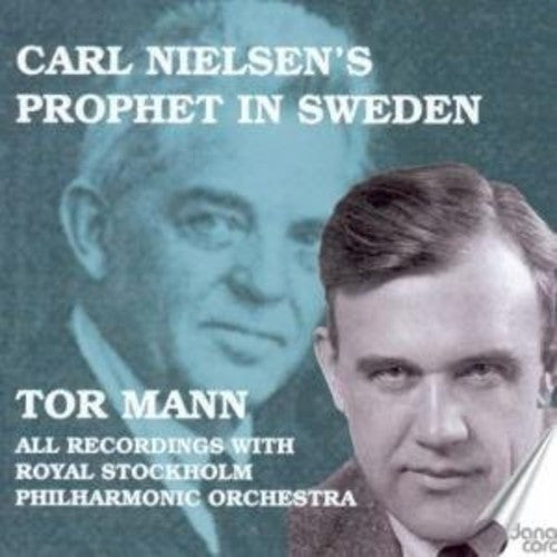the album cover for Nielsen / Royal Stockholm Phil Orch / Mann - Prophet In Sweden