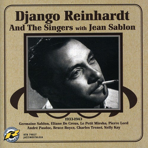 the album cover for Django Reinhardt And The Singers - 1933-1943 Django Reinhardt and The Singers