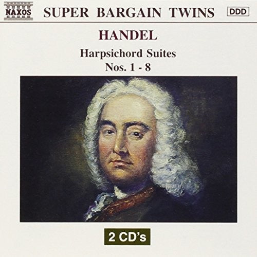the album cover for Handel - Harpsichord Suites Nos 1-8