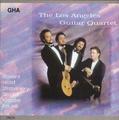 the album cover for Los Angeles Guitar Quartet - Barber of Seville Overture