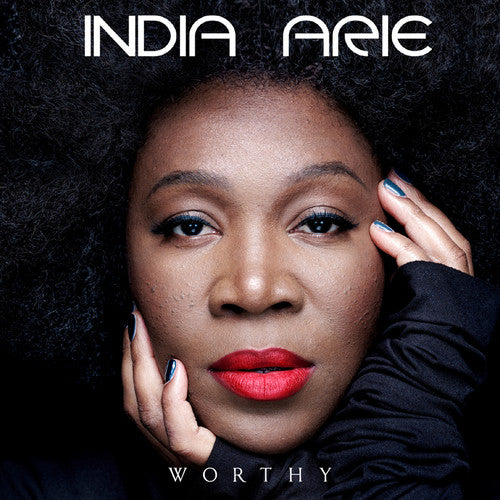 the album cover for India.Arie - Worthy