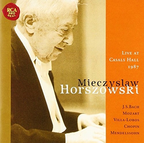 the album cover for Chopin / Horszowski, Mieczyslaw - Live at Casals Hall