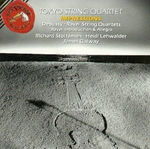 the album cover for Ravel / Ikeda / Oundjian - Impressions