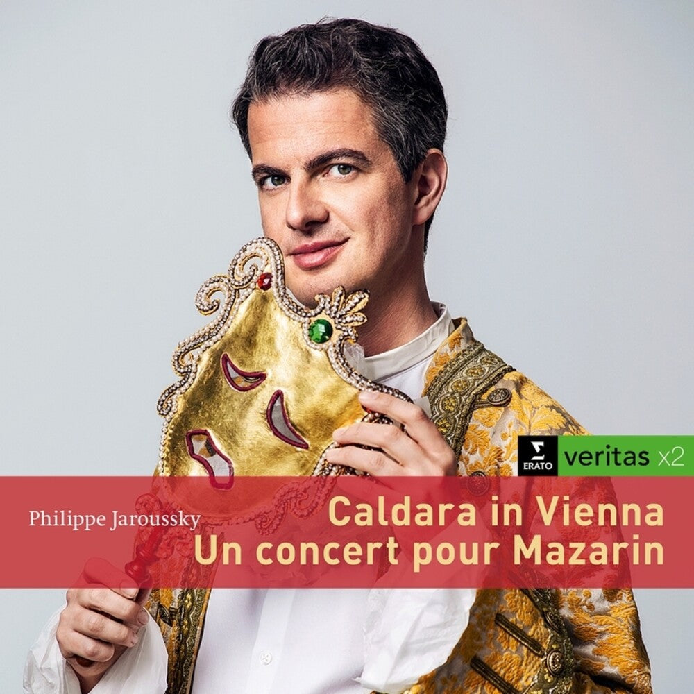 the album cover for Philippe Jaroussky - Caldara In Vienna/un Concert Pour Mazarin