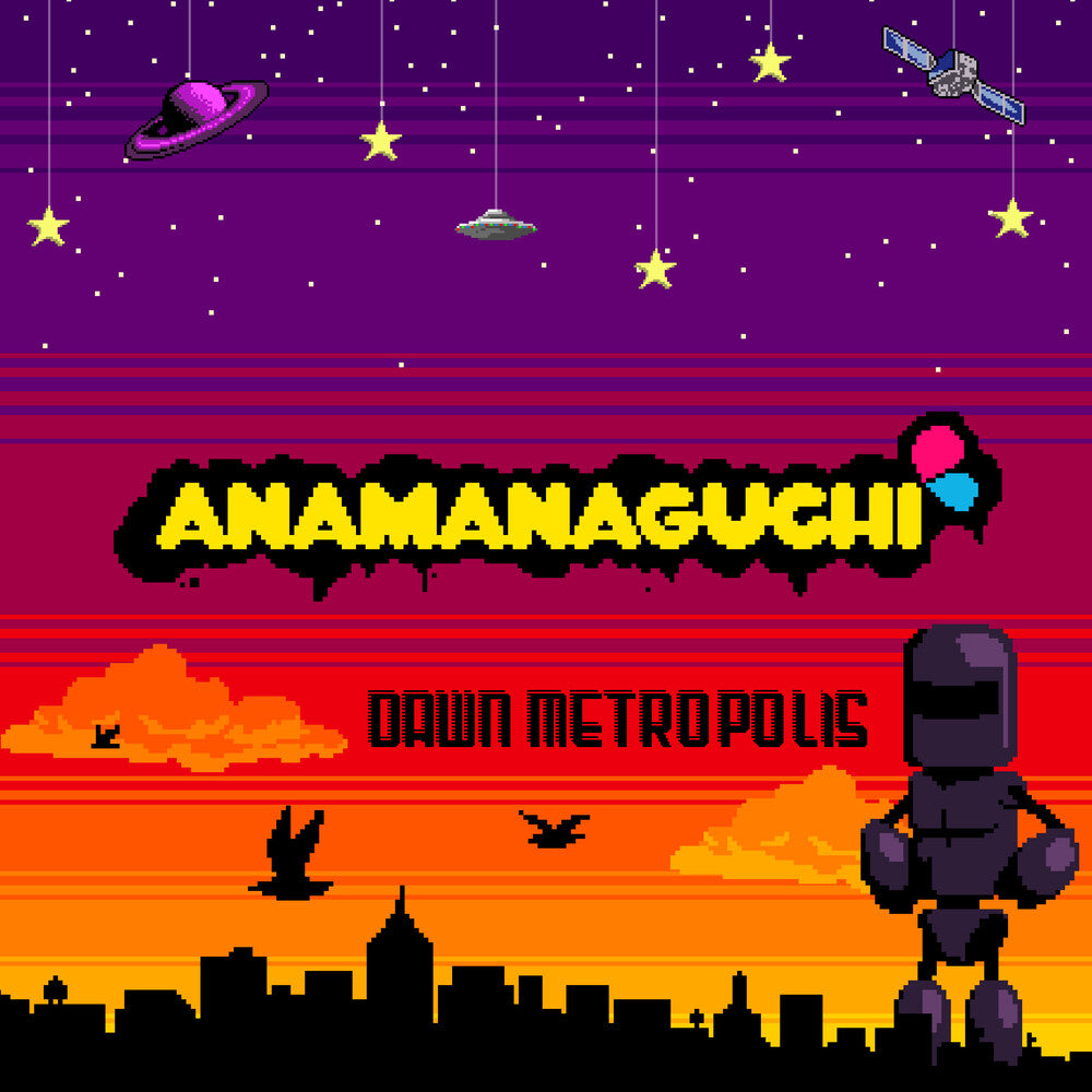 Anamanaguchi - Dawn Metropolis (Orange/Maroon/Purple Vinyl) [LP] Vinyl Record