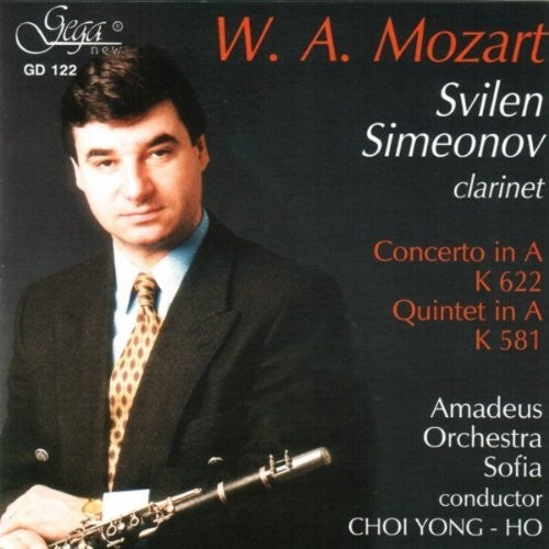 Mozart / Simeonov / Yong Ho / Amadeus Orch Sofia - Concerto For Clarinet & Orchestra - Music CD