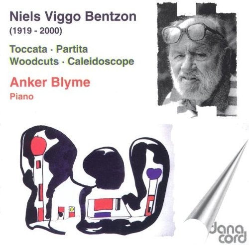 the album cover for Bentzon / Blyme - Piano Music