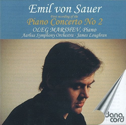 the album cover for Emil Sauer  Von / Marshev,Oleg - Piano Concerto No. 2