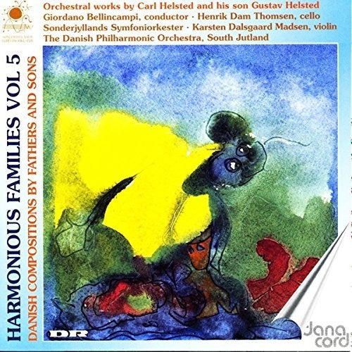 the album cover for Giordano Bellincampi - Harmonious Families 5